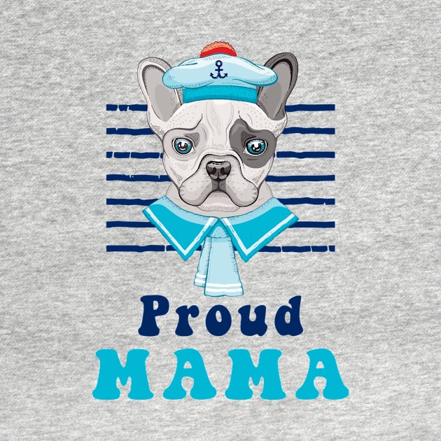 Groovy French bulldog mama - The nerdy French bulldog lover shirt by Novelty-art